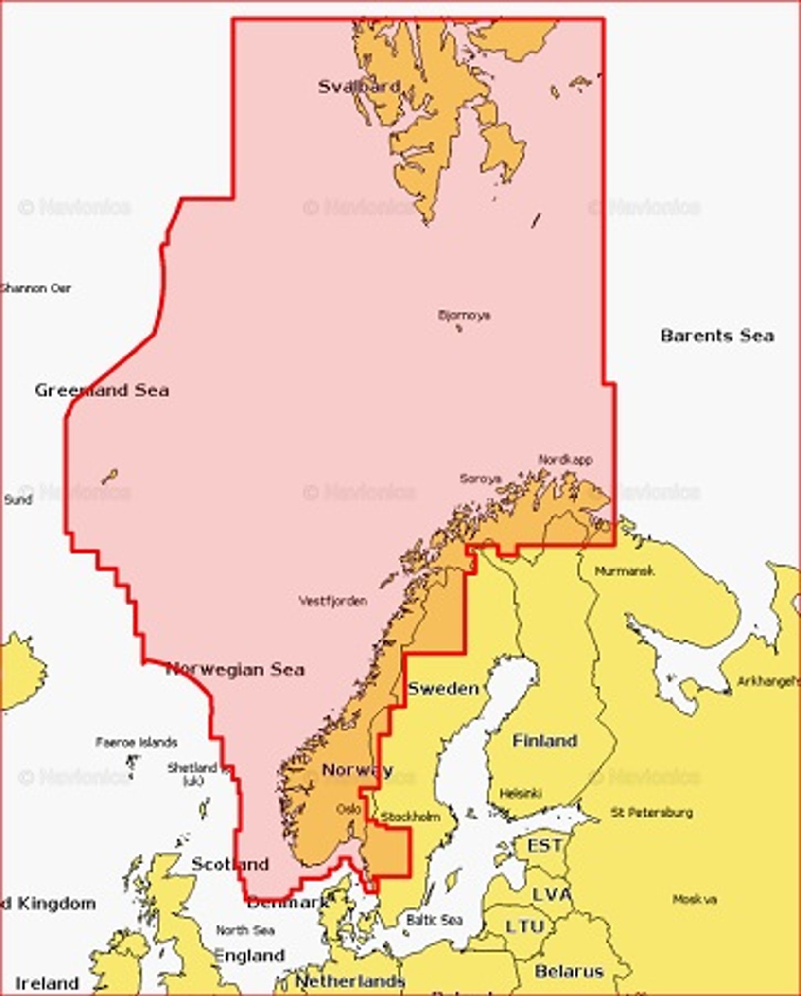 Navionics PLUS+ 49XG Norge