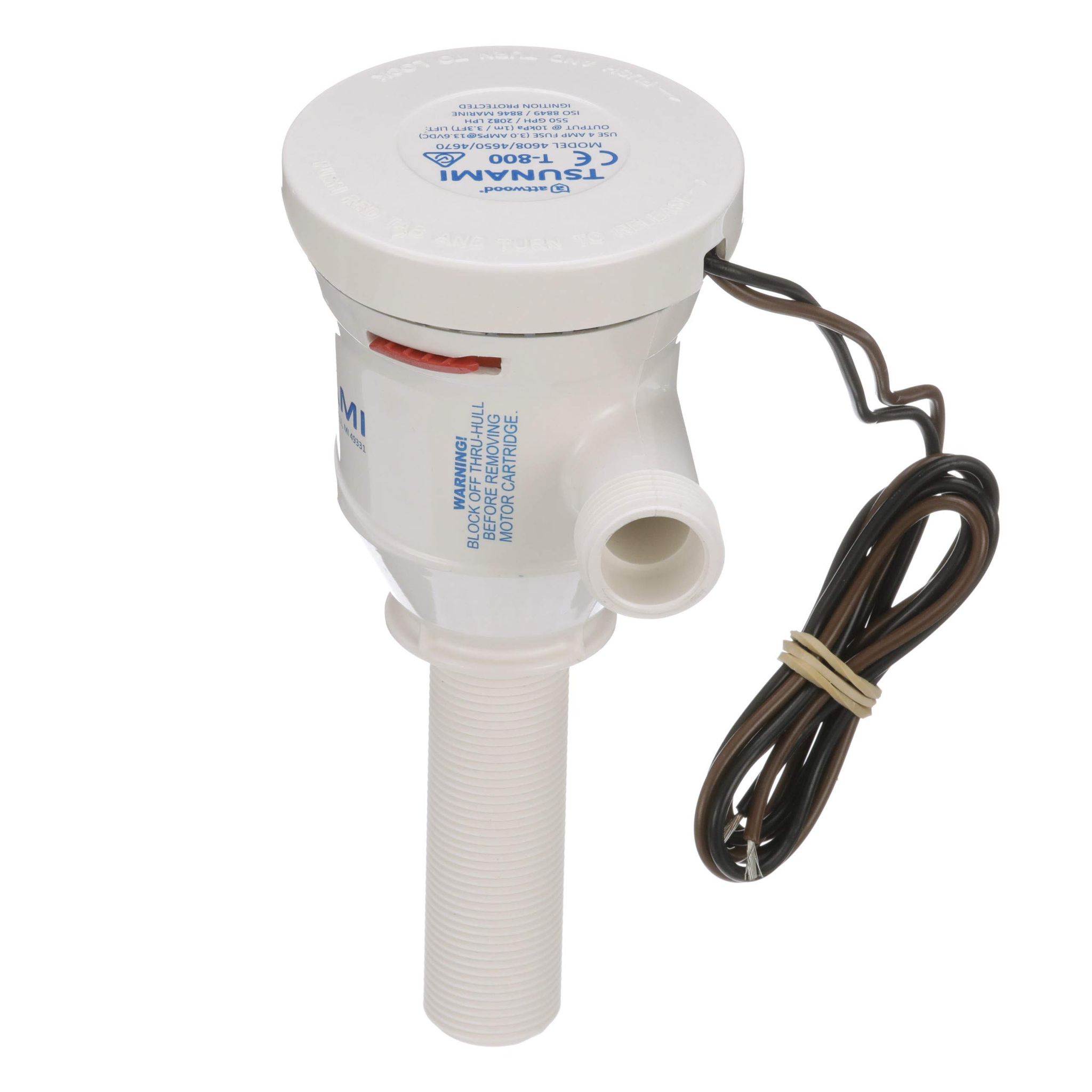 Attwood 800 Syresättare Livewell 3-1/2"