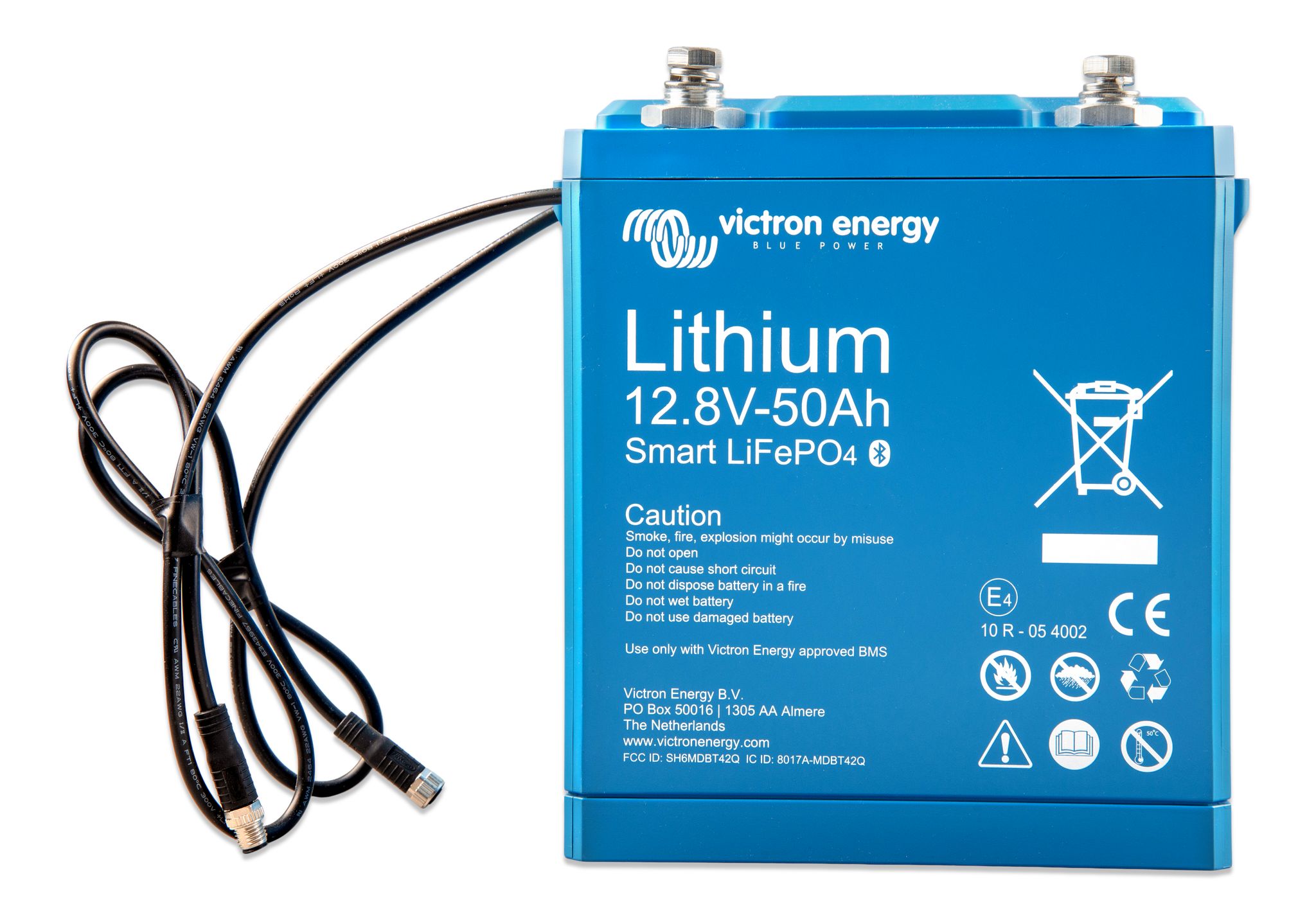 Lithium Batteri Smart 12,8V/50Ah