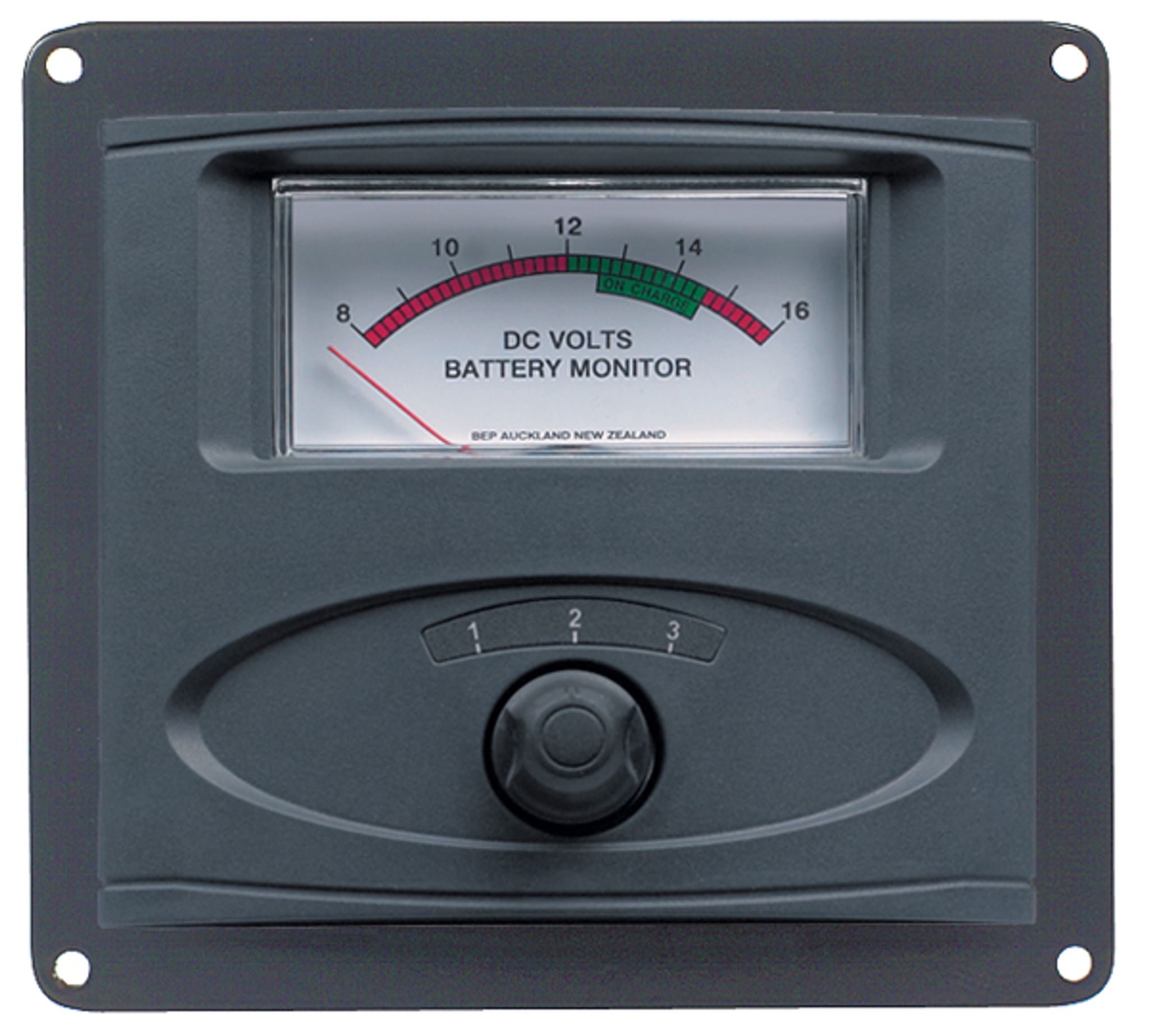 BEP Analog DC Voltmeter Panel Mount Up To 3 Inputs