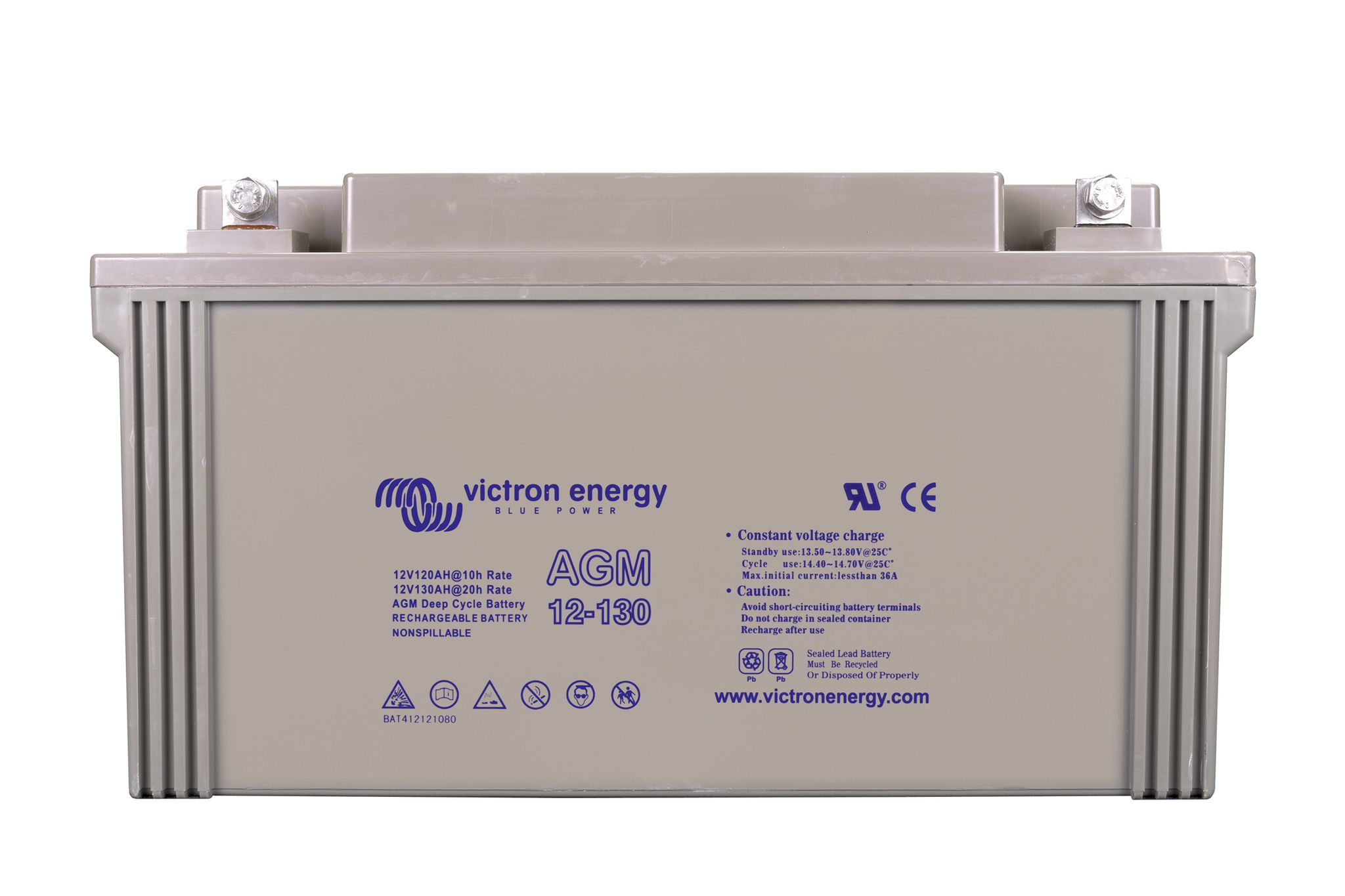 AGM Deep Cycle Batteri 12V/130Ah