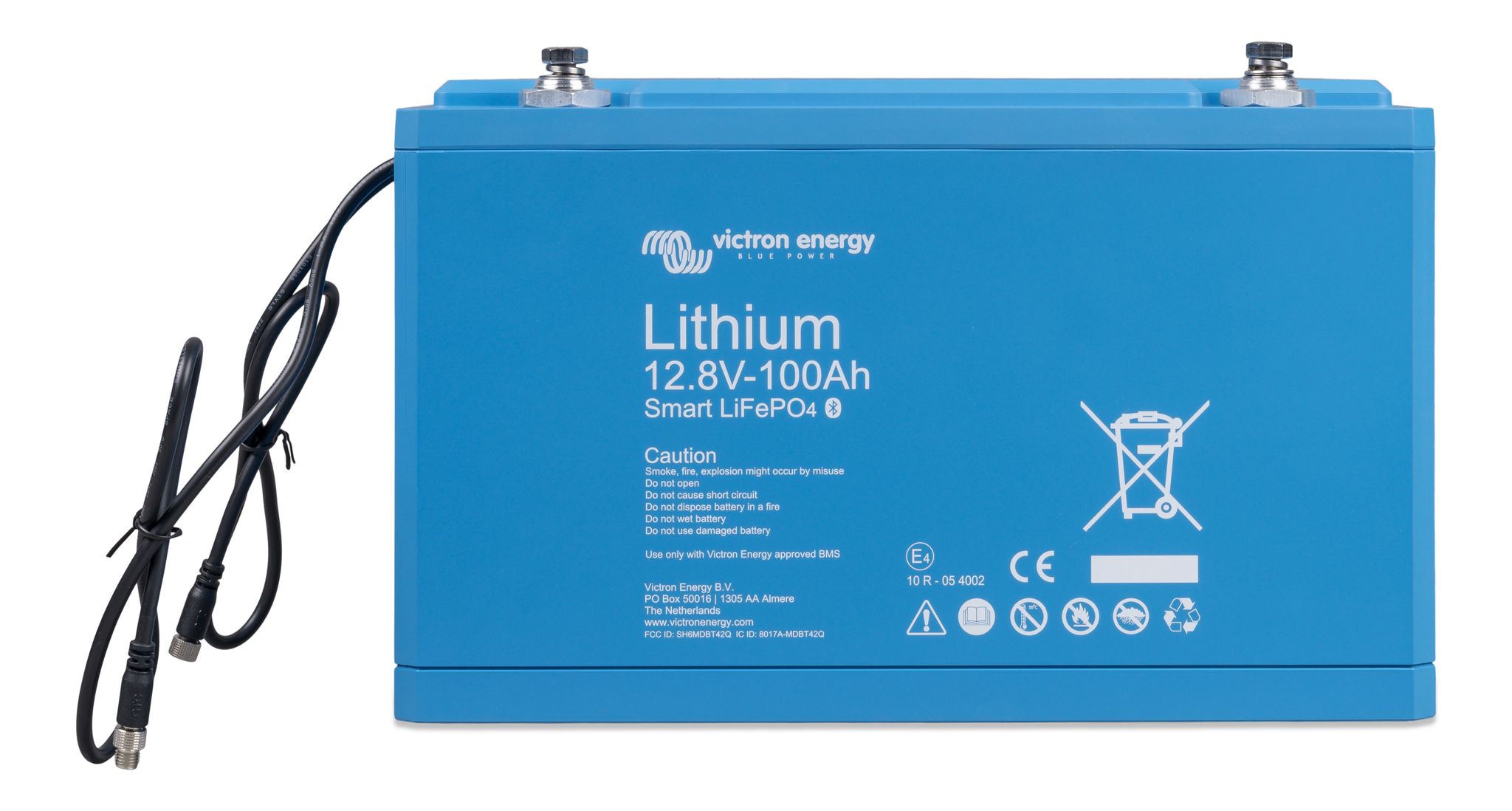 Lithium Batteri Smart 12,8V/100Ah