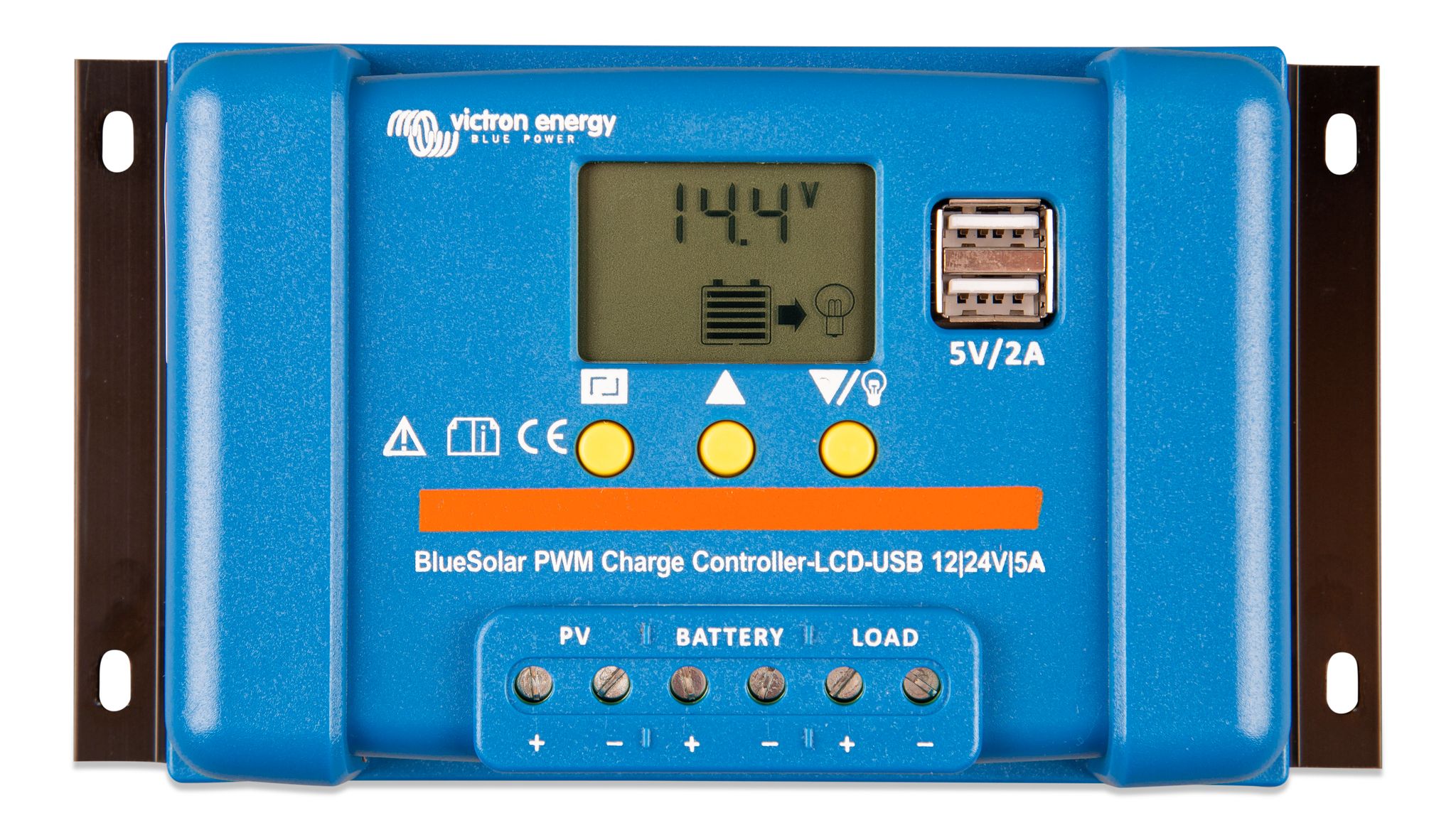 BlueSolar PWM- 12/24V-5A LCD&USB