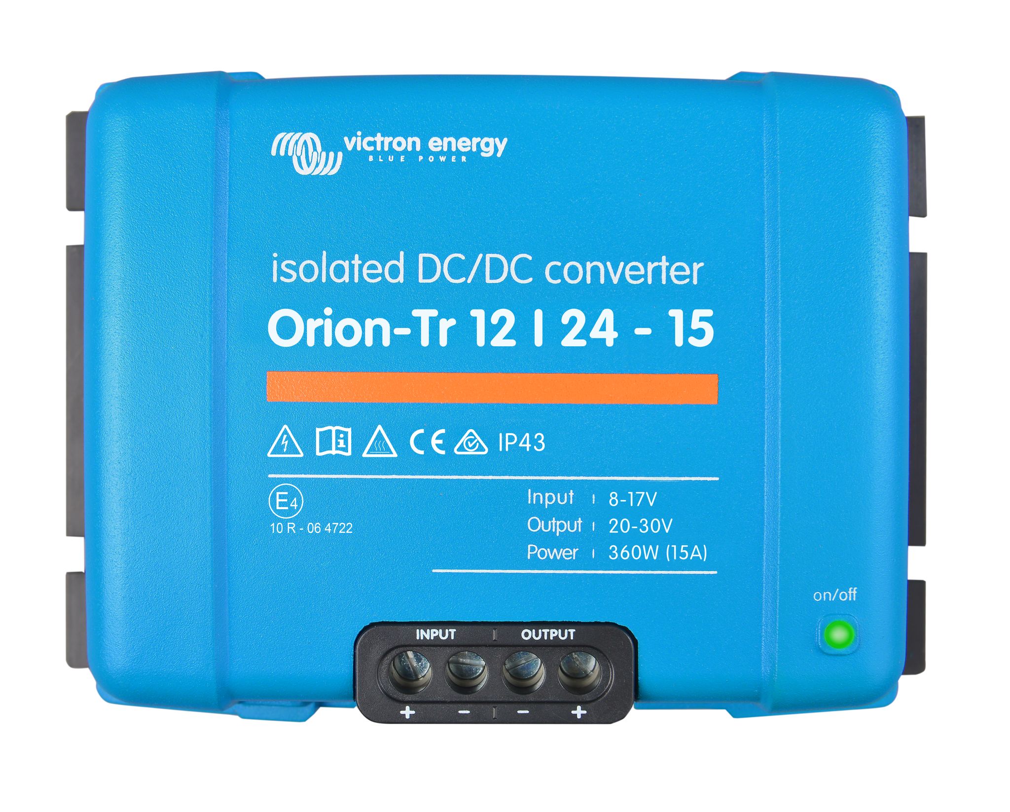 Orion-Tr 12/24-15A (360W)DC-DC ISO