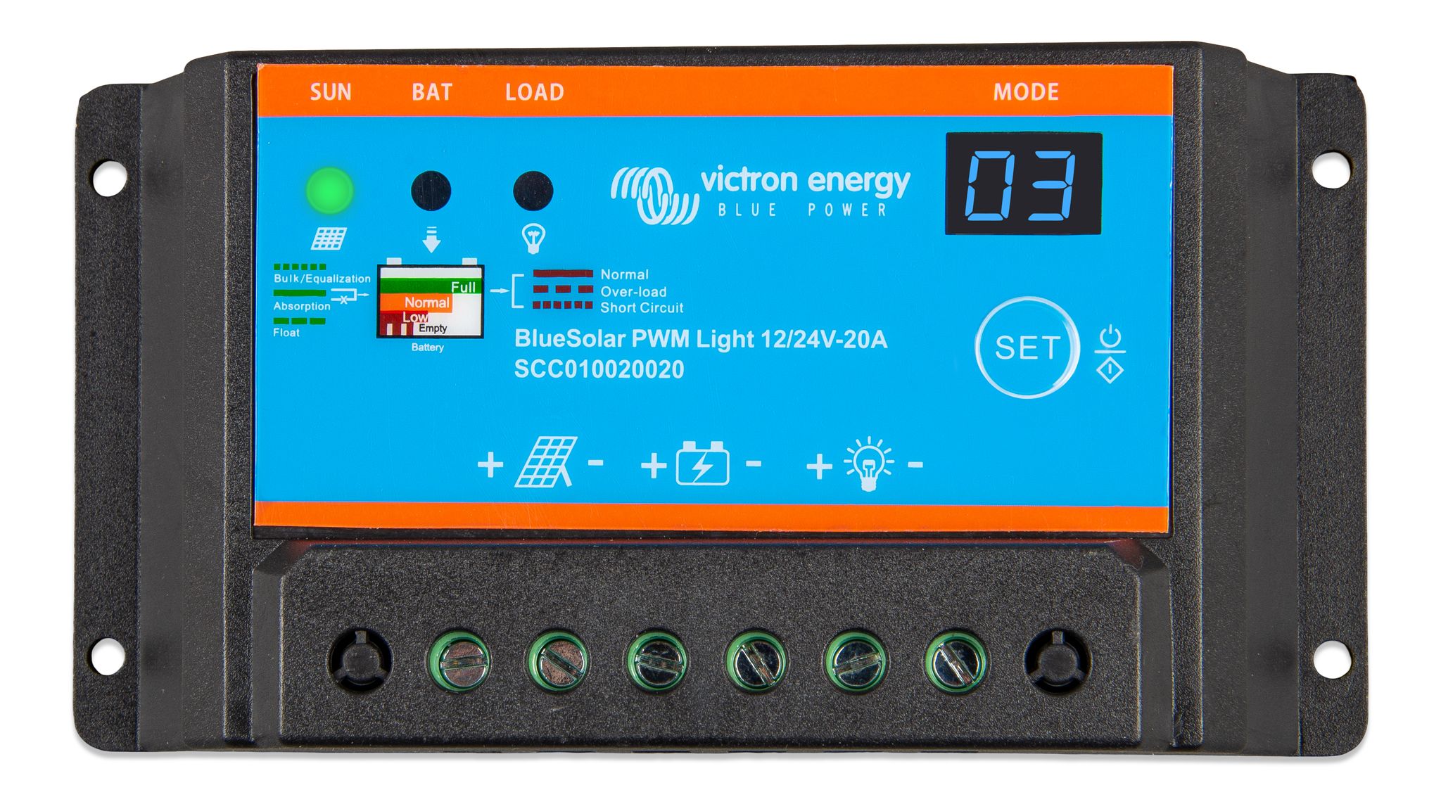 BlueSolar PWM-Light12/24V-10A