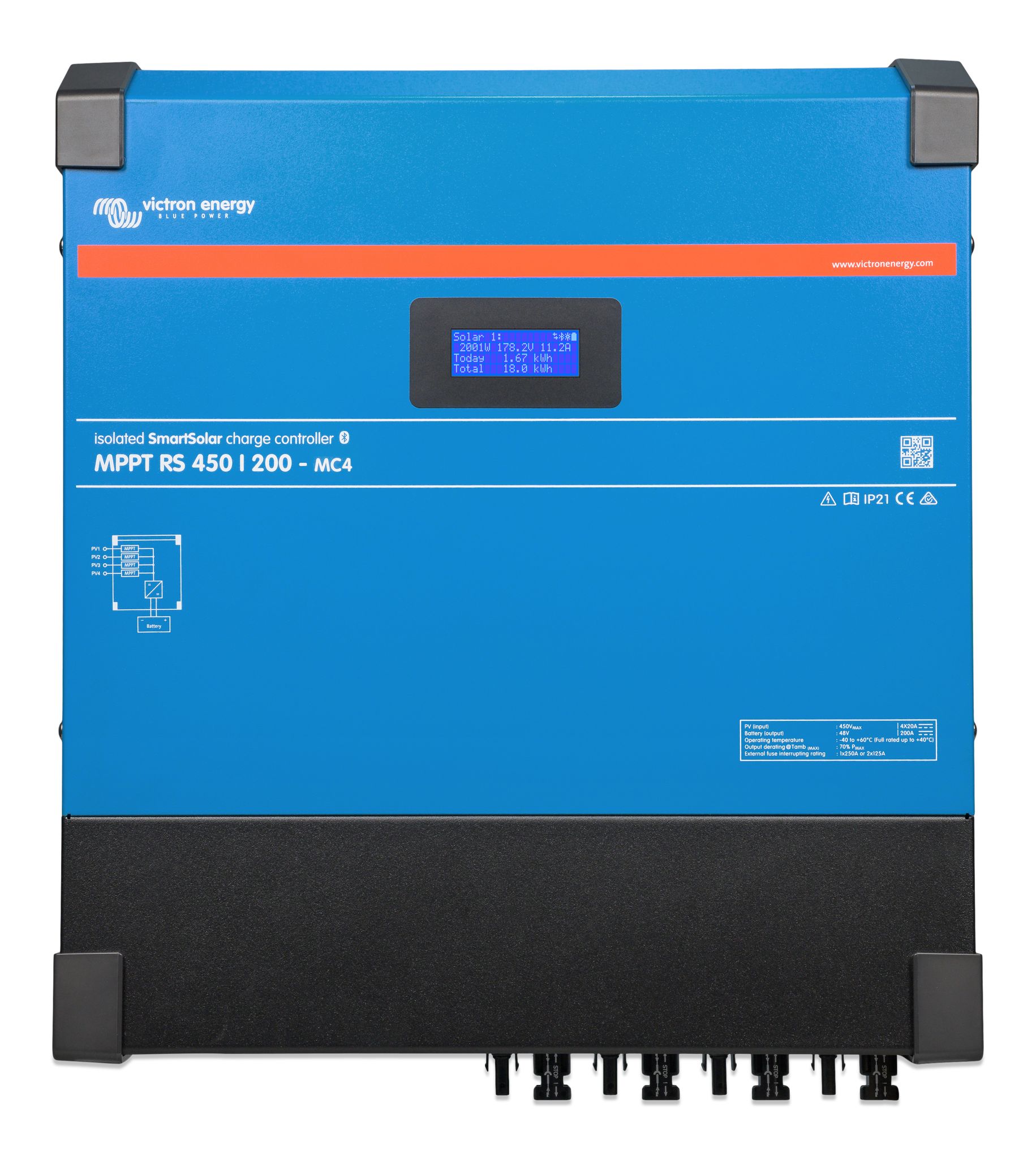 SmartSolar MPPT RS 450/100-MC4
