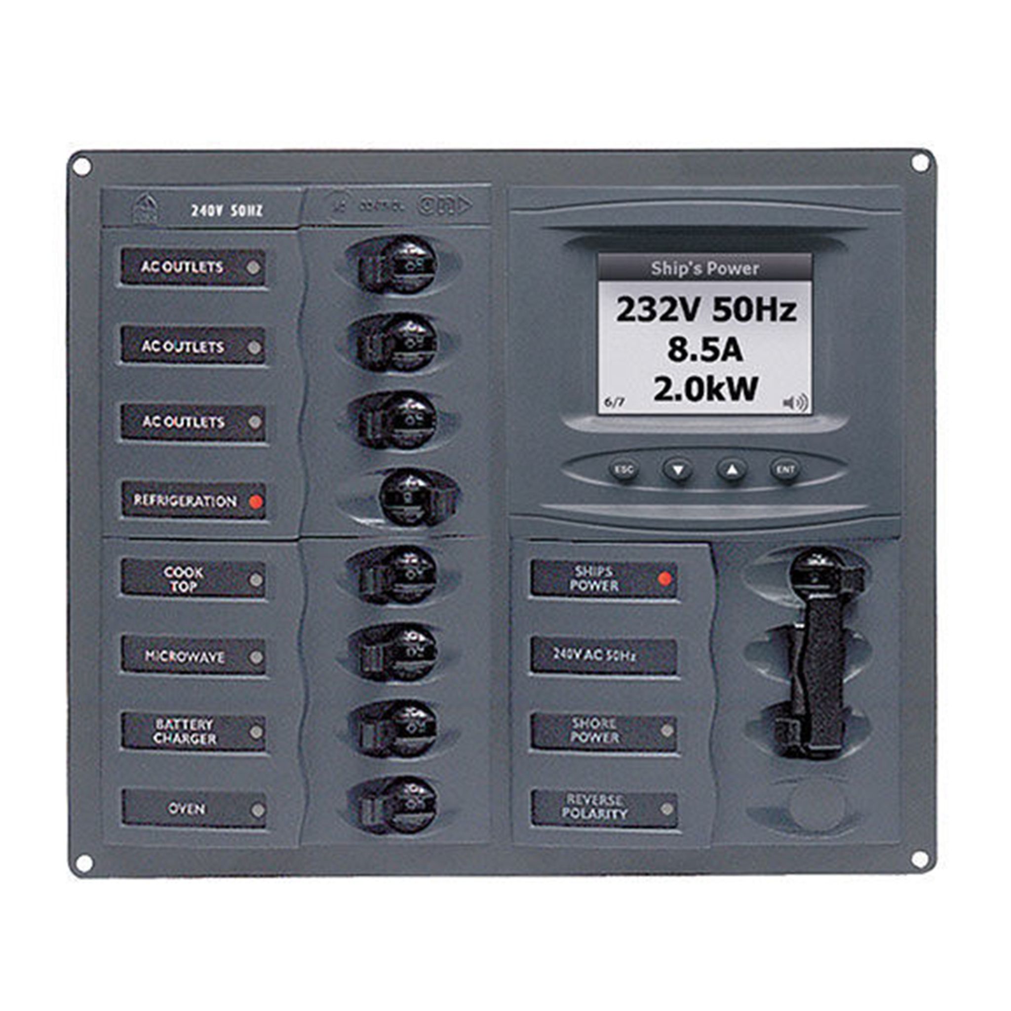 BEP Circuit Breaker Panel AC 230V