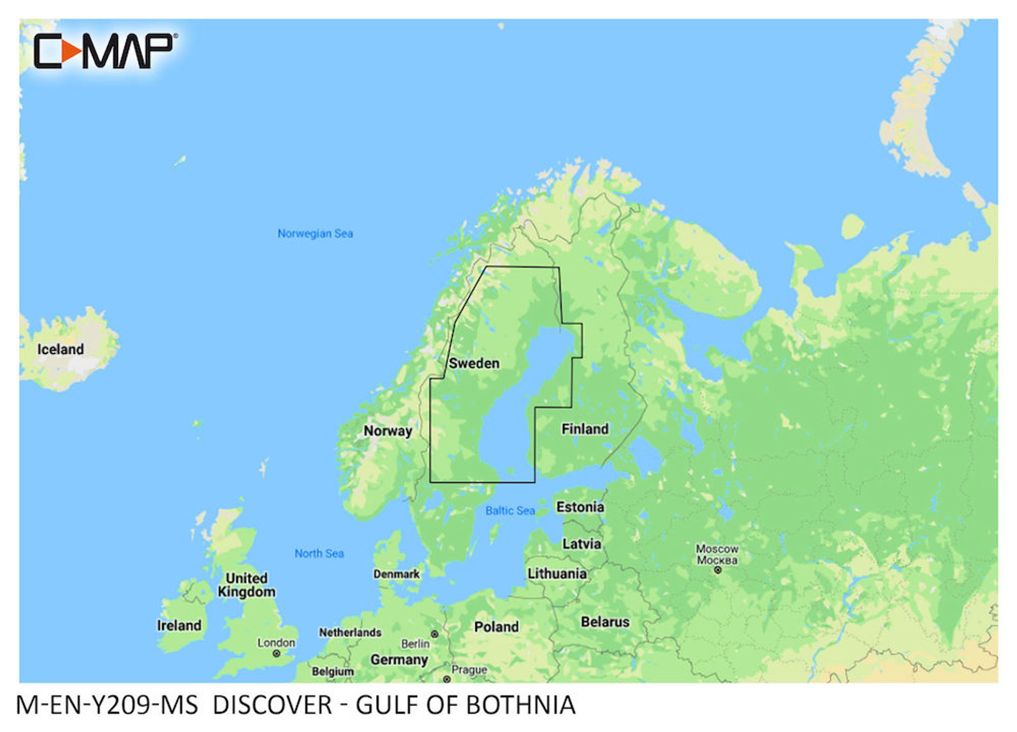 C-MAP Discover Bottenviken