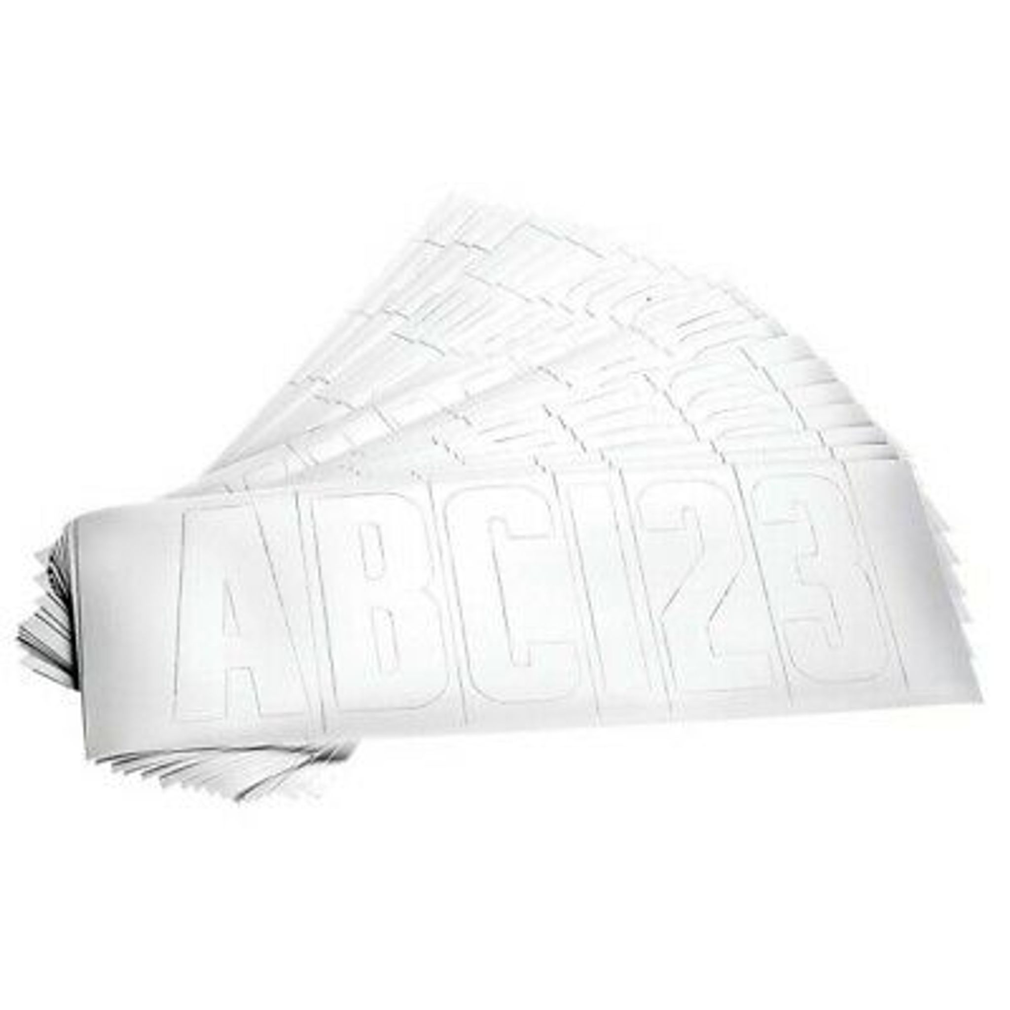 Attwood Letter Kit, White