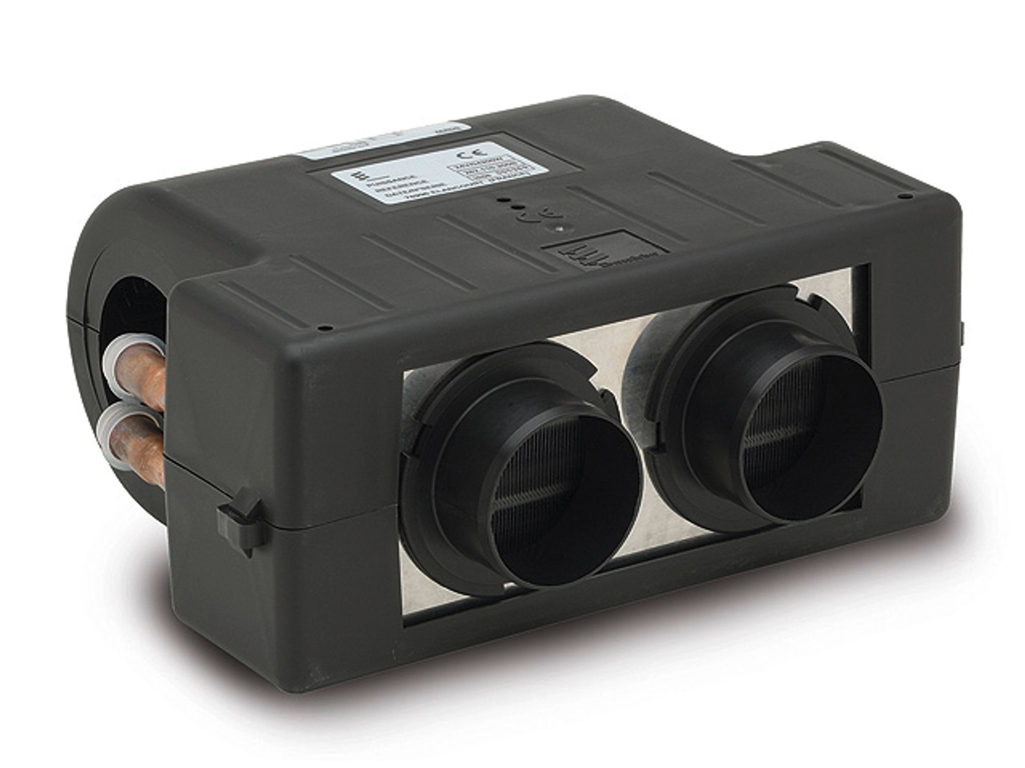 Fläktpaket 4,2 kW 12V (60mm stos x 2)
