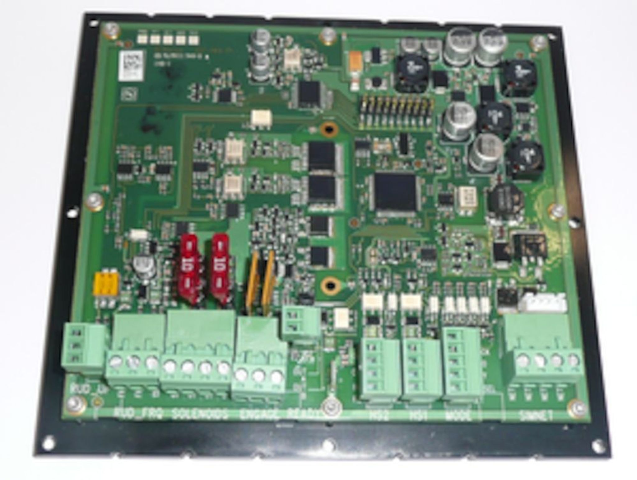 SD80 PCB assembly. Solenoid an