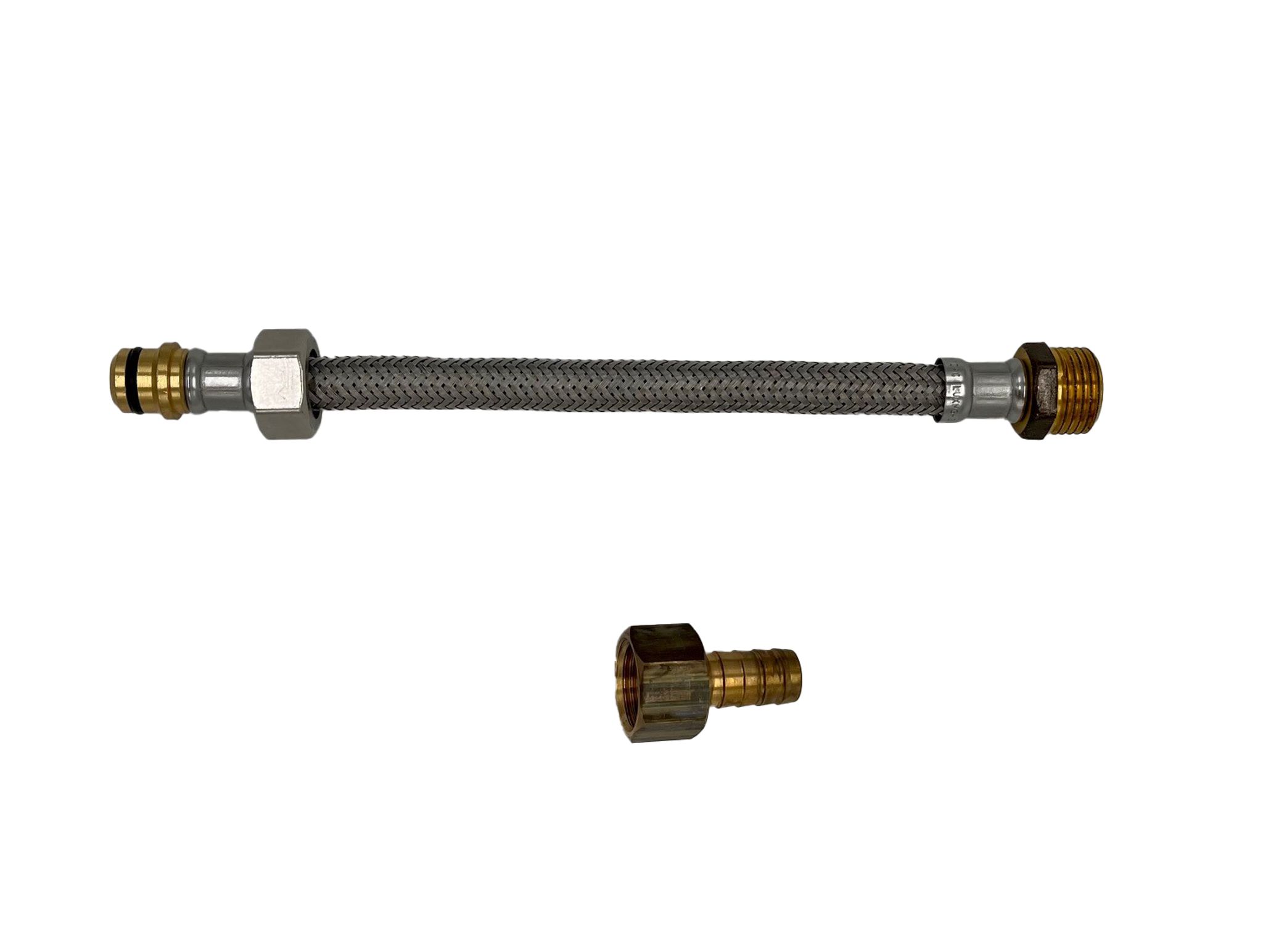 Flexslang med 13mm nippel Tömning