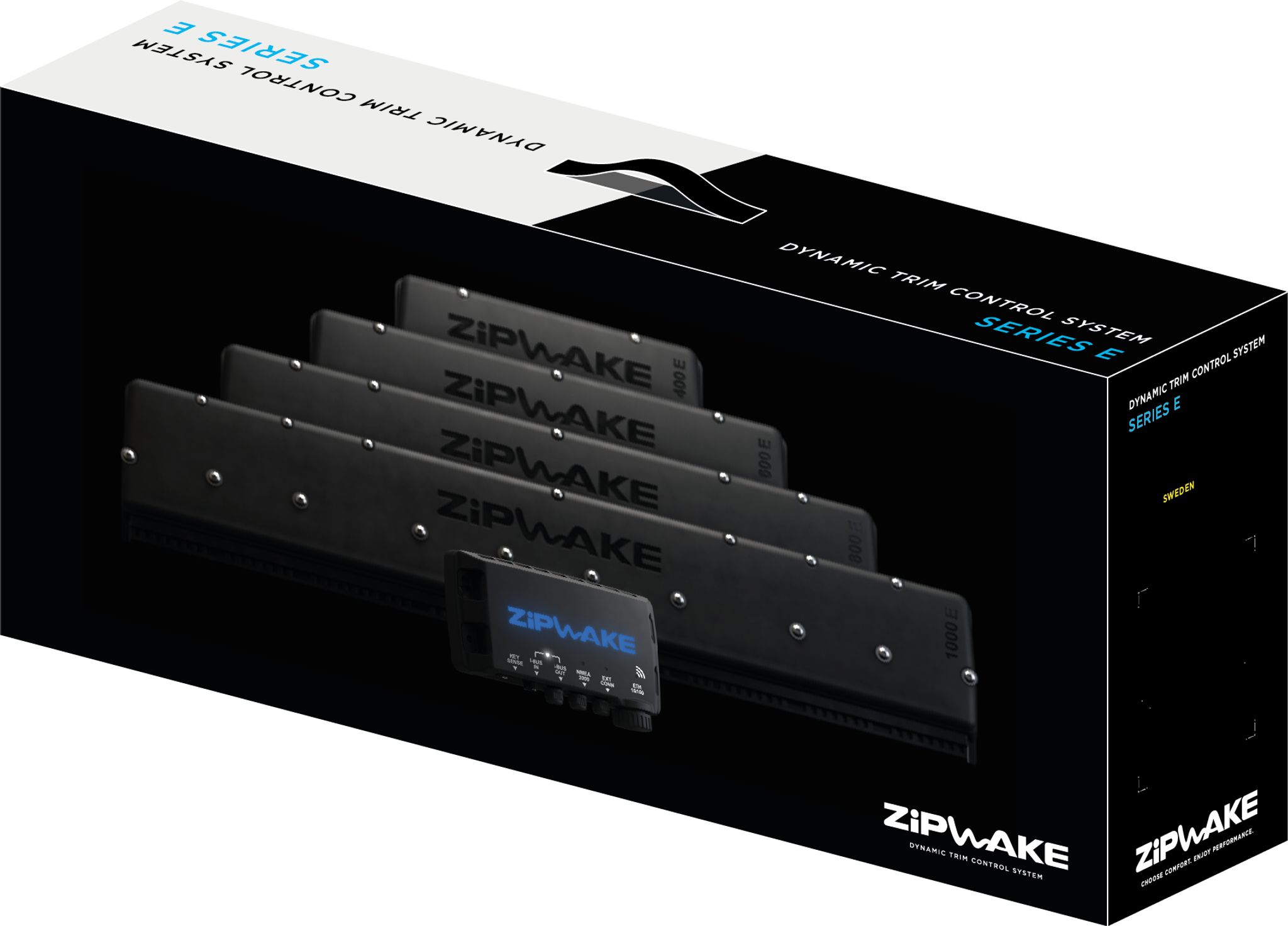 Zipwake 1000-E Straight Intergrations kitbox