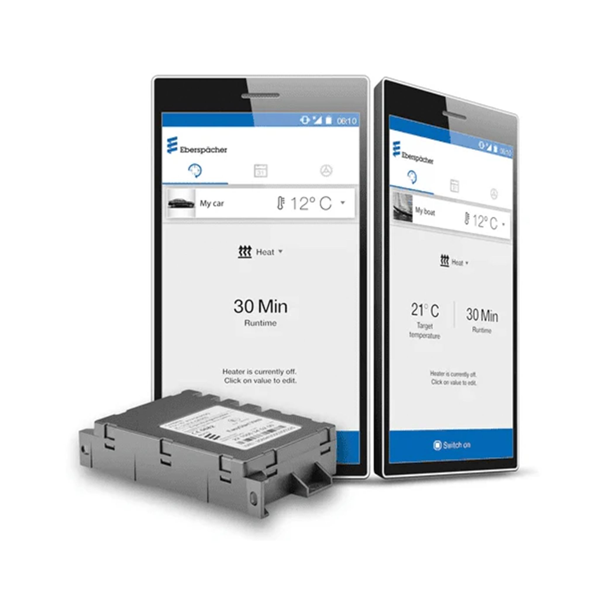 EasyStart Web TP7.2 kontrollenhet kompl.
