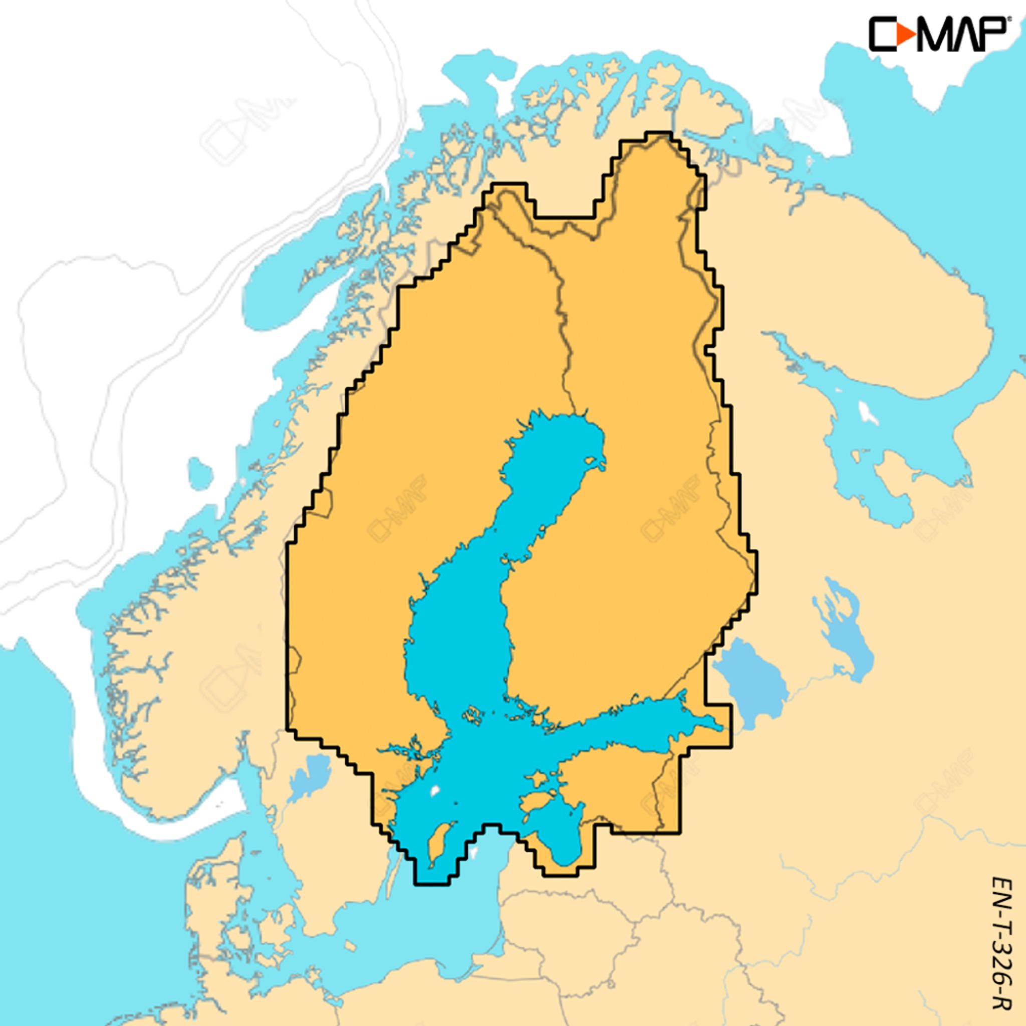 C-MAP Reveal X - Finlands sjöar & Östersjön
