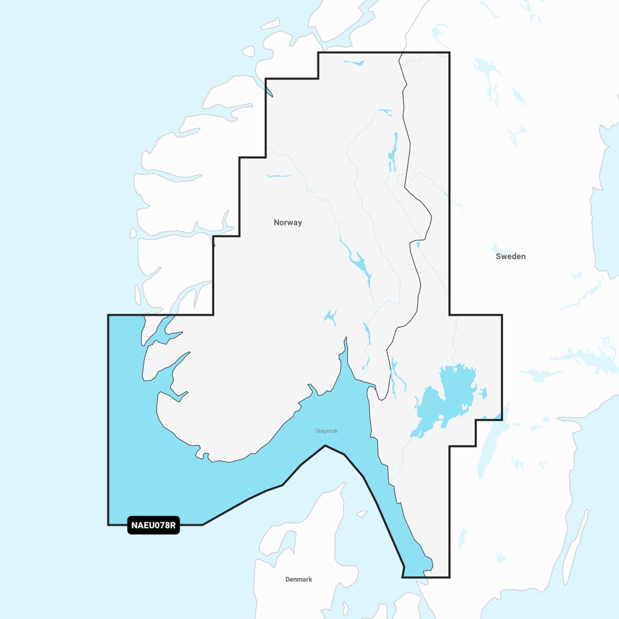 Navionics+ Regular Oslo, Skagerrak & Haugesund