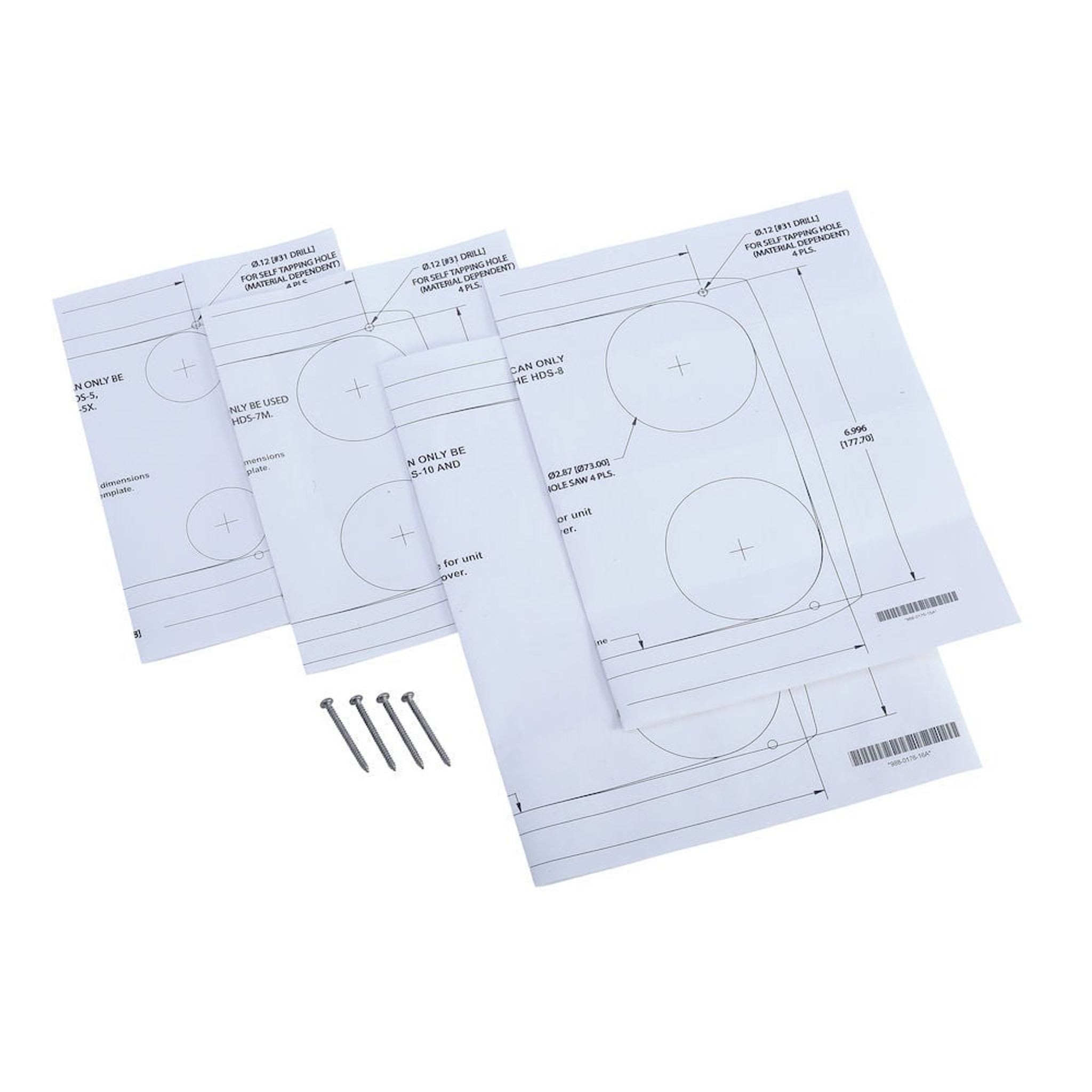 Flush fäste kit for all HDS mo
