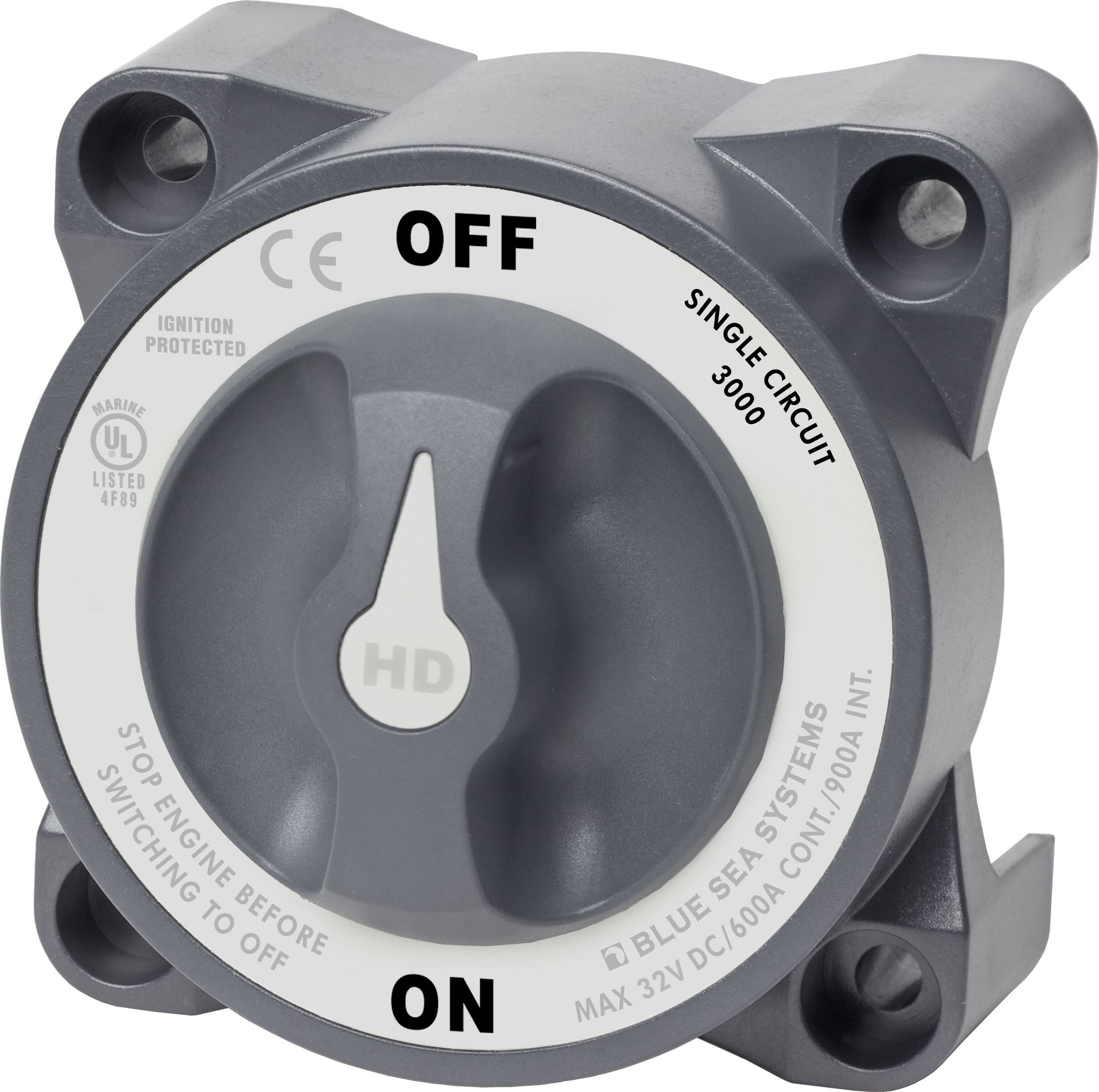 HD-Series Heavy Duty On-Off Battery Switch