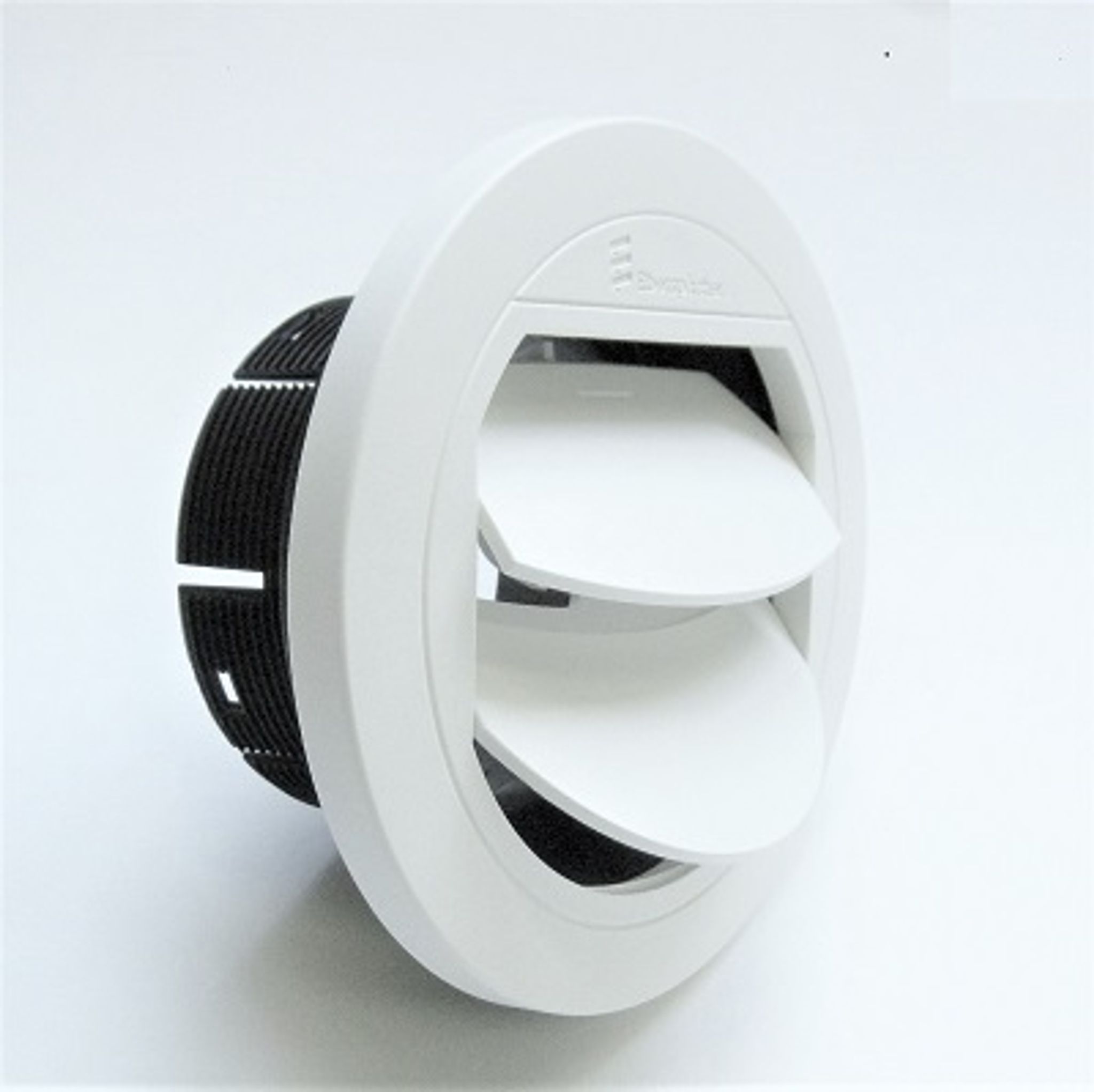 Utblås 60mm stängbart Vit