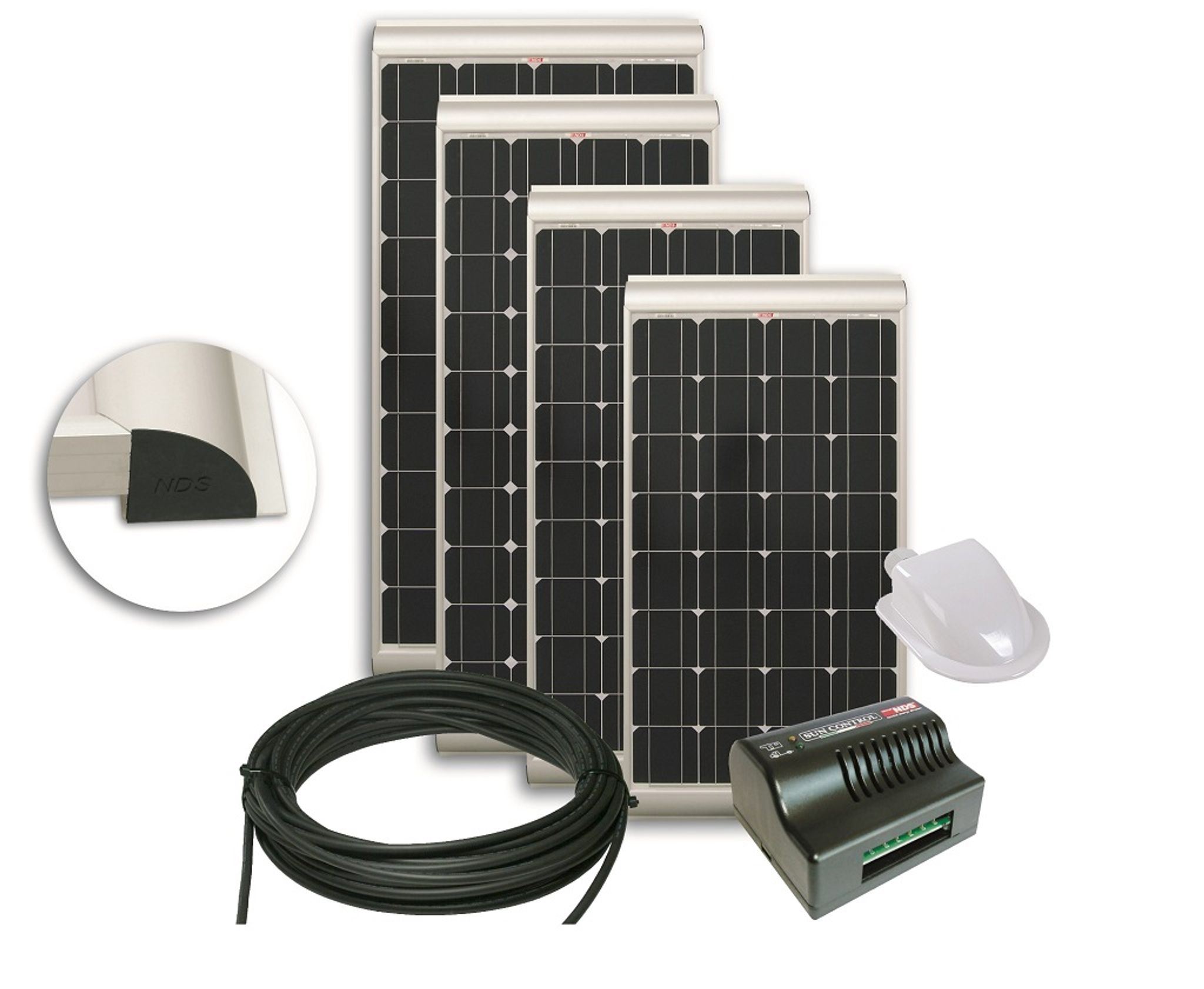 Solar Kit mono 80W MPPT