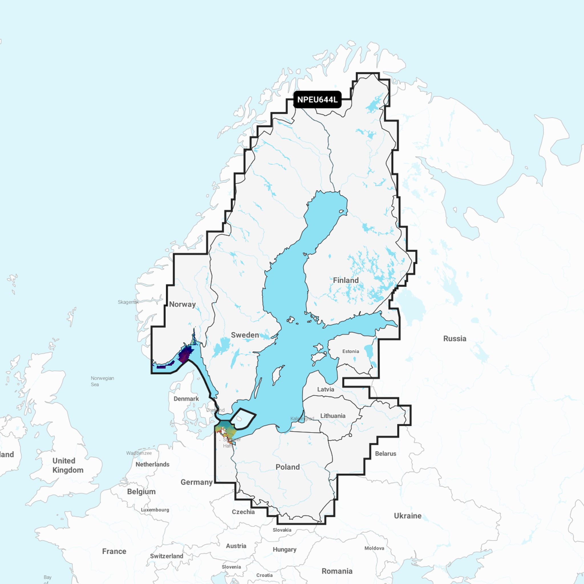Navionics Platinum+ Large Baltic Sea